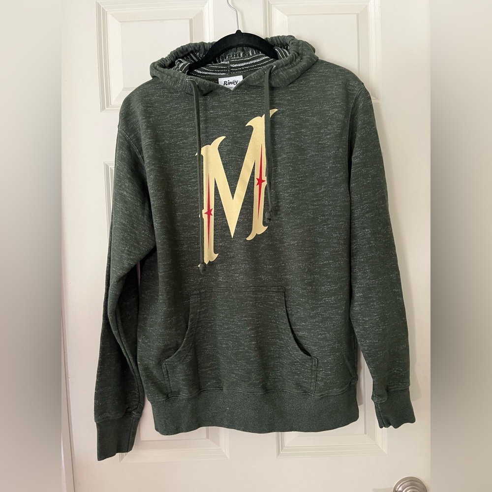 Women’s Minnesota Wild logo hooded sweatshirt w/kangaroo pocket hockey NHL L